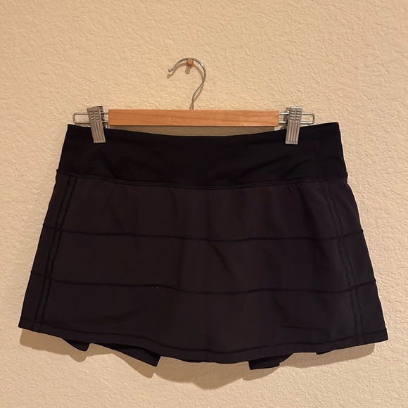 Lululemon Pace Rival Skirt-Black size 6 reg - Picture 3 of 5